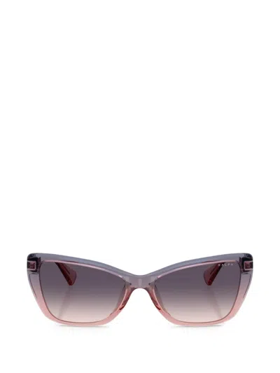 Polo Ralph Lauren Gradient Cat-eye Sunglasses In Purple
