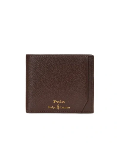 Polo Ralph Lauren Grain-textured Bi-fold Wallet