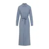 Polo Ralph Lauren Button-down Linen Maxi Dress With Belted Waist