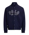 Polo Ralph Lauren Ralph Lauren The Rl Fleece Western-logo Jacket In Blue