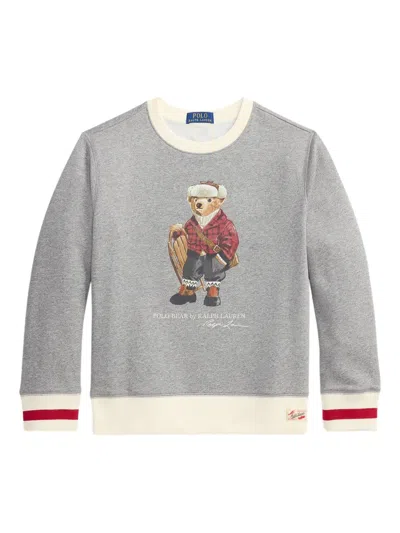 POLO RALPH LAUREN GRAPHIC CREW-NECK SWEATSHIRT