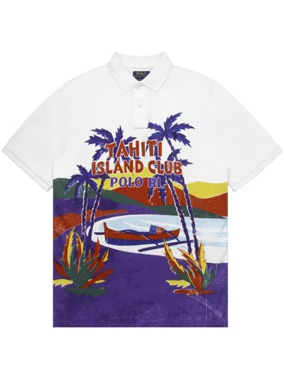 Polo Ralph Lauren Short-sleeved Polo Shirt In White