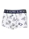 Polo Ralph Lauren Graphic-print Boxers In White