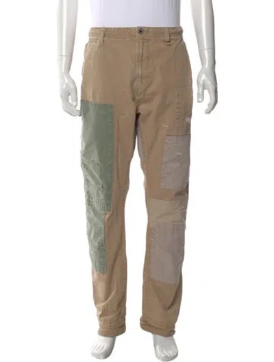Pre-owned Polo Ralph Lauren Graphic Print Chinos In Neutral