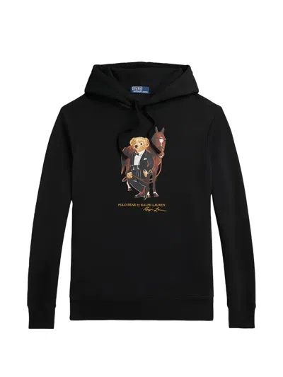 Polo Ralph Lauren Long-sleeved Sweatshirt In Black