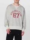 Polo Ralph Lauren Graphic Print Loopback Sweatshirt In Gray