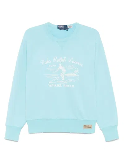 Polo Ralph Lauren Mens Neptune Graphic-print Relaxed-fit Cotton-blend Sweatshirt In Animal Print