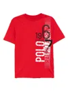 Polo Ralph Lauren Graphic Print T-shirt In Red