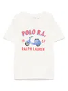 Polo Ralph Lauren Graphic-print T-shirt In White