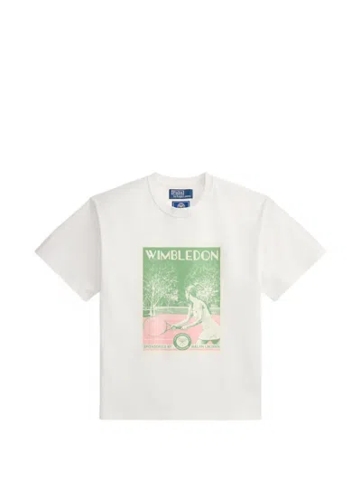 Polo Ralph Lauren Graphic T-shirt In White
