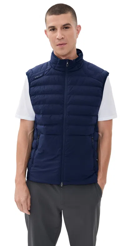 Polo Ralph Lauren Gravity 2.0 Full-zip Vest Refined Navy In Blue