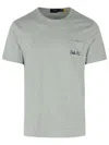 Polo Ralph Lauren Explorer Bear On The Back T Shirt In Grey