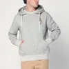 Polo Ralph Lauren Gray Polo Bear Hoodie In Gray