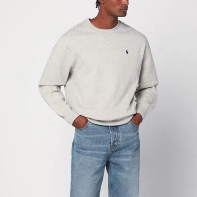 Polo Ralph Lauren Gray Sweatshirt In Cotton Blend In Neutral