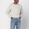 Polo Ralph Lauren Gray Sweatshirt In Cotton Blend In Gray