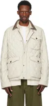 Polo Ralph Lauren Gray 'the Beaton' Quilted Jacket