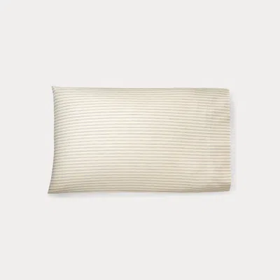 Polo Ralph Lauren Graydon Stripe Pillowcase Set In Dune And Indigo