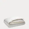 Polo Ralph Lauren Graydon Striped Comforter In Dune And Chambray