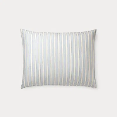 Polo Ralph Lauren Graydon Striped Sham In Dune And Chambray