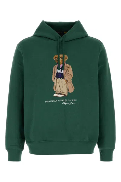 Polo Ralph Lauren Green Cotton Blend Sweatshirt