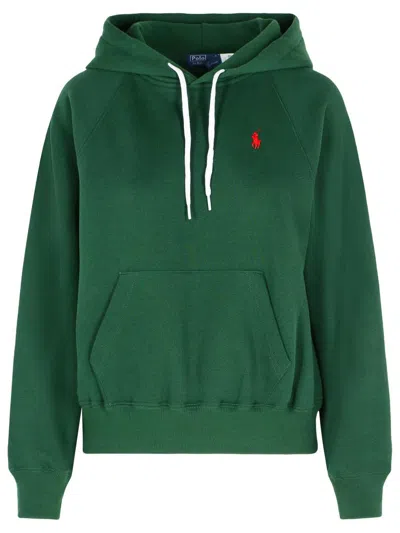 Polo Ralph Lauren Green Cotton Blend Sweatshirt