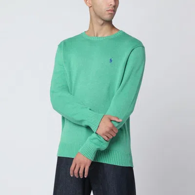 Polo Ralph Lauren Green Cotton Sweater