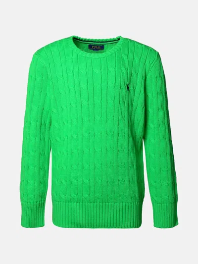 Polo Ralph Lauren Green Cotton Sweater