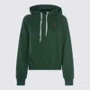Polo Ralph Lauren Cozy Fleece Hoodie Drawstring Style In Green