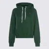 Polo Ralph Lauren Cozy Fleece Hoodie Drawstring Style In Green