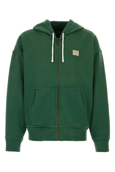 Polo Ralph Lauren Cotton Hoodie With Front Pockets And Ribbed Cuffs In Multi