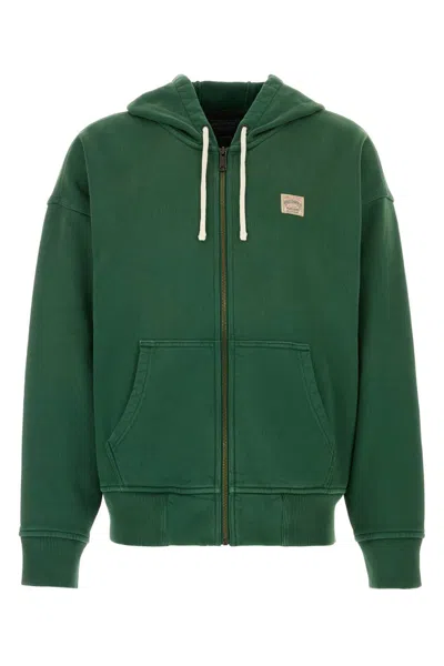 POLO RALPH LAUREN GREEN COTTON SWEATSHIRT