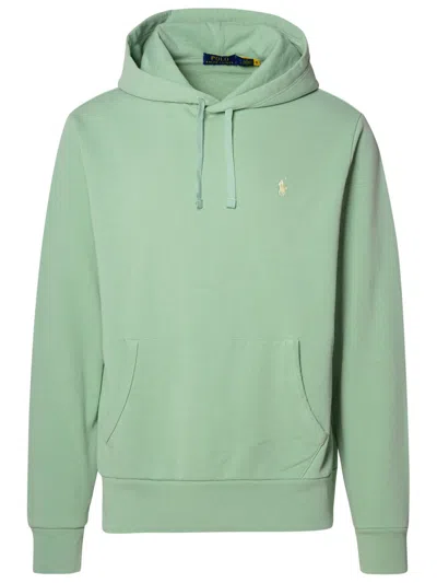 Polo Ralph Lauren Green Cotton Sweatshirt