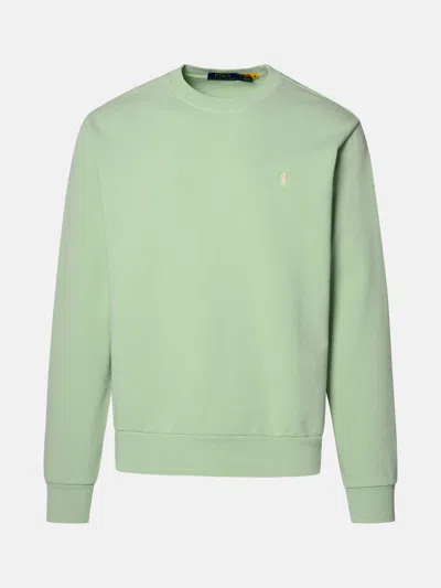 Polo Ralph Lauren Green Cotton Sweatshirt