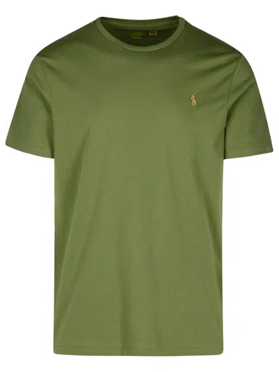 Polo Ralph Lauren Crew Neck Regular Fit Short Sleeves T-shirt In Green
