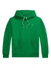 Polo Ralph Lauren The Rl Cotton-blend Fleece Hoodie Clothing In Green