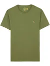 Polo Ralph Lauren Green Logo T-shirt In Green