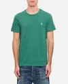 Polo Ralph Lauren T-shirt In Jersey Custom Slim-fit T-shirt In Green