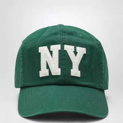 Polo Ralph Lauren Embroidered Cotton-twill Baseball Cap In Green