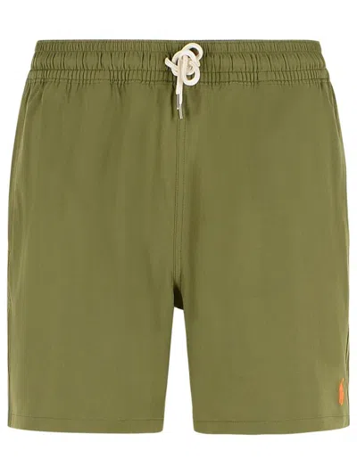Polo Ralph Lauren Green Polyester Blend Swimsuit