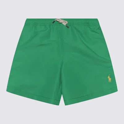 Polo Ralph Lauren Kids' Green Shorts Beachwear