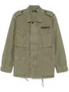 Polo Ralph Lauren Green Technical Jacket In Olive