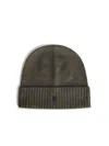 Polo Ralph Lauren Green Wool Beanie In Neutral