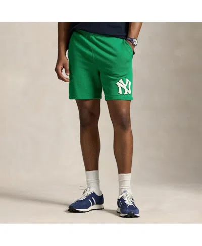 Polo Ralph Lauren Green Yankees Fleece Shorts