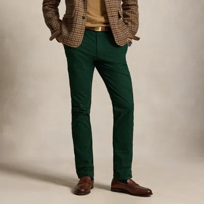 Polo Ralph Lauren Greenwich Straight Fit Chino Pant In College Green In Blue