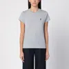 Polo Ralph Lauren Crew Neck Heathered Logo Cotton T-shirt In Blue