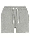 Polo Ralph Lauren Straight Shorts With Back Pocket And Elastic Waistband In Gray