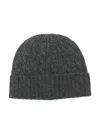 Polo Ralph Lauren Grey Logo Beanie Hat In Grey