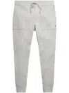 POLO RALPH LAUREN GREY POLO PONY COTTON TRACK trousers
