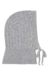 Polo Ralph Lauren Grey Wool Blend Balaclava In Gray