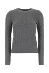 Polo Ralph Lauren Julianna-long Sleeve-pullover In Gray